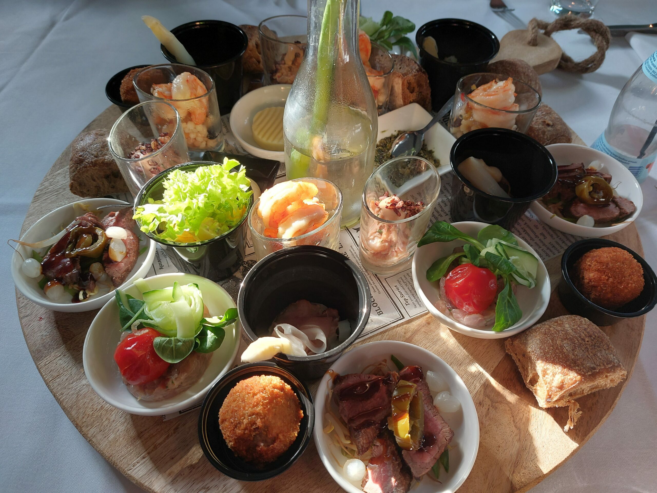 Borrelhapjes bestellen